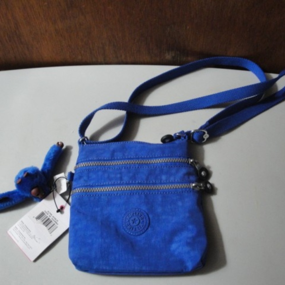 Kipling Alvar XS Glacier Blue Small Crossbody Bag